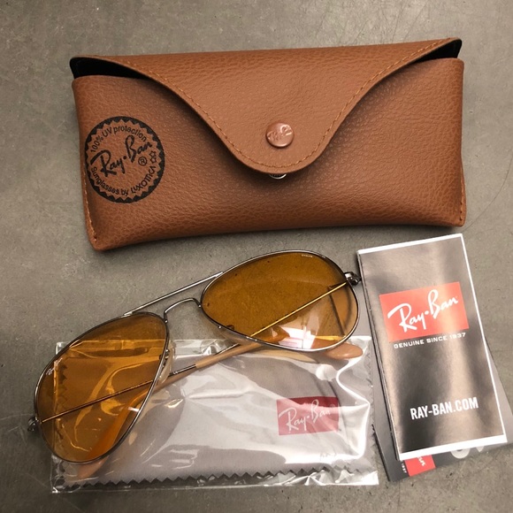 ray ban evolve orange